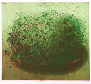 Arthur Stam - Ets en aquatint, Warm bosje verkocht voor € 20!