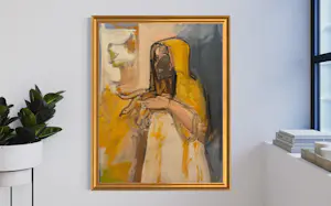 Marcus De Vestele - Der Schlangenzähmer – Großes Gemälde auf Leinwand, um 1970 kopen? Bied vanaf 200!