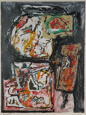 Jacques Doucet - Zeefdruk, Été à Saint-Christol - Ingelijst (Groot!) kopen? Bied vanaf 150!