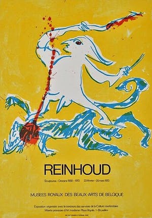 Reinhoud D'Haese - kleurenlitho kopen? Bied vanaf 85!