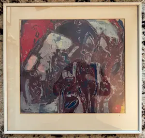 Wim Motz - Abstracte figuren kopen? Bied vanaf 20!