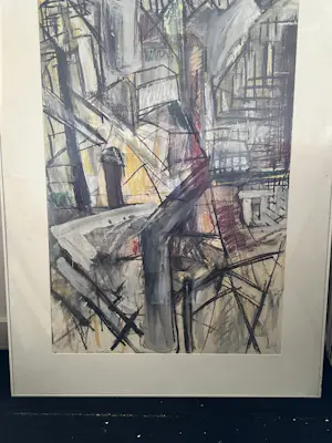 Auke Eijgelaar - Modern abstract kopen? Bied vanaf 50!
