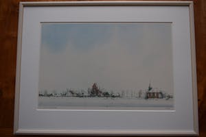 Ciano Siewert - Litho - Oer Hollands Landschap kopen? Bied vanaf 50!