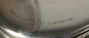 IWC - Zilver, Zakhorloge met houder kopen? Bied vanaf 1!