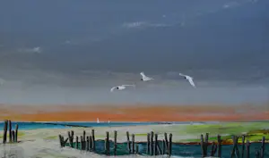 Franklin Meijer - Waddenkust met kokmeeuwen kopen? Bied vanaf 79!