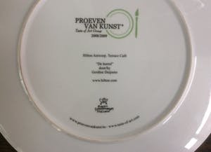 Royal Goedewaagen - TWEE BORDEN PROEVEN VAN KUNST kopen? Bied vanaf 25!