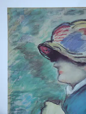 Edouard Manet - Portret van een vrouw met hoed - Offsetlithografie - 1974 kopen? Bied vanaf 80!