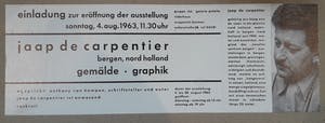 Jaap de Carpentier - abstracte spar kopen? Bied vanaf 10!