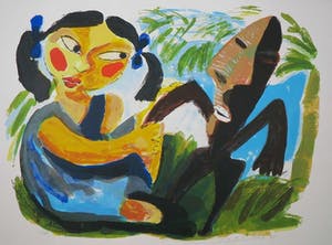 John Lie a Fo - Meisje met beeld kopen? Bied vanaf 20!