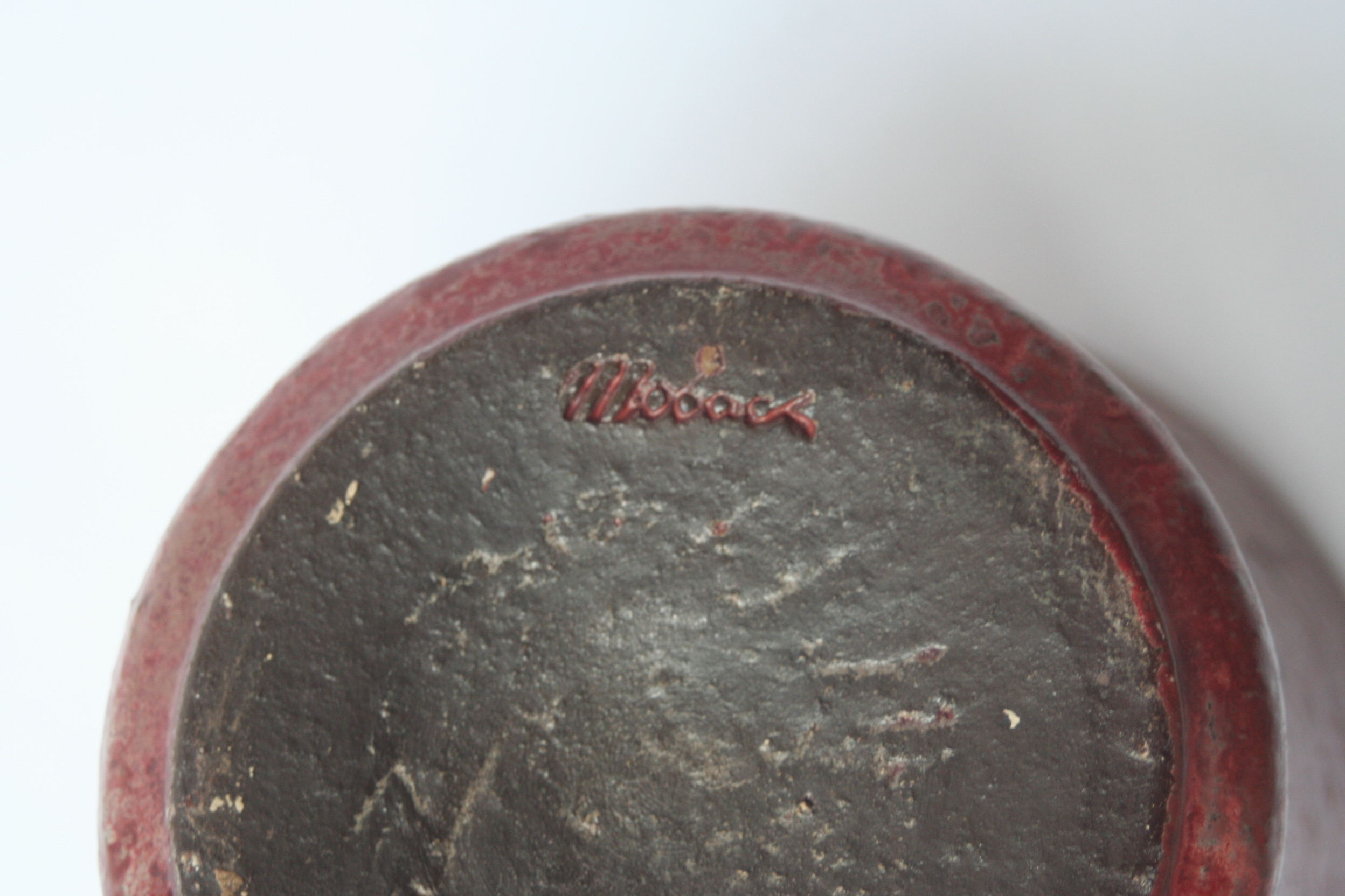 Mobach Keramiek - pot - gedraaid - dik glazuur kopen? Bied vanaf 1!