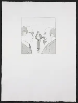 Peter Yvon de Vries - Ets, Beklaag nooit de verloste uit de krankzinnigheid die leven heet kopen? Bied vanaf 1!