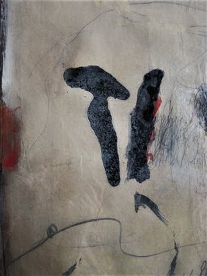 Peter Langenberg - Galerie ArtZaanstad - GROTE impress. Collage - gesigneerd - Galerieprijs 1200€ kopen? Bied vanaf 10!