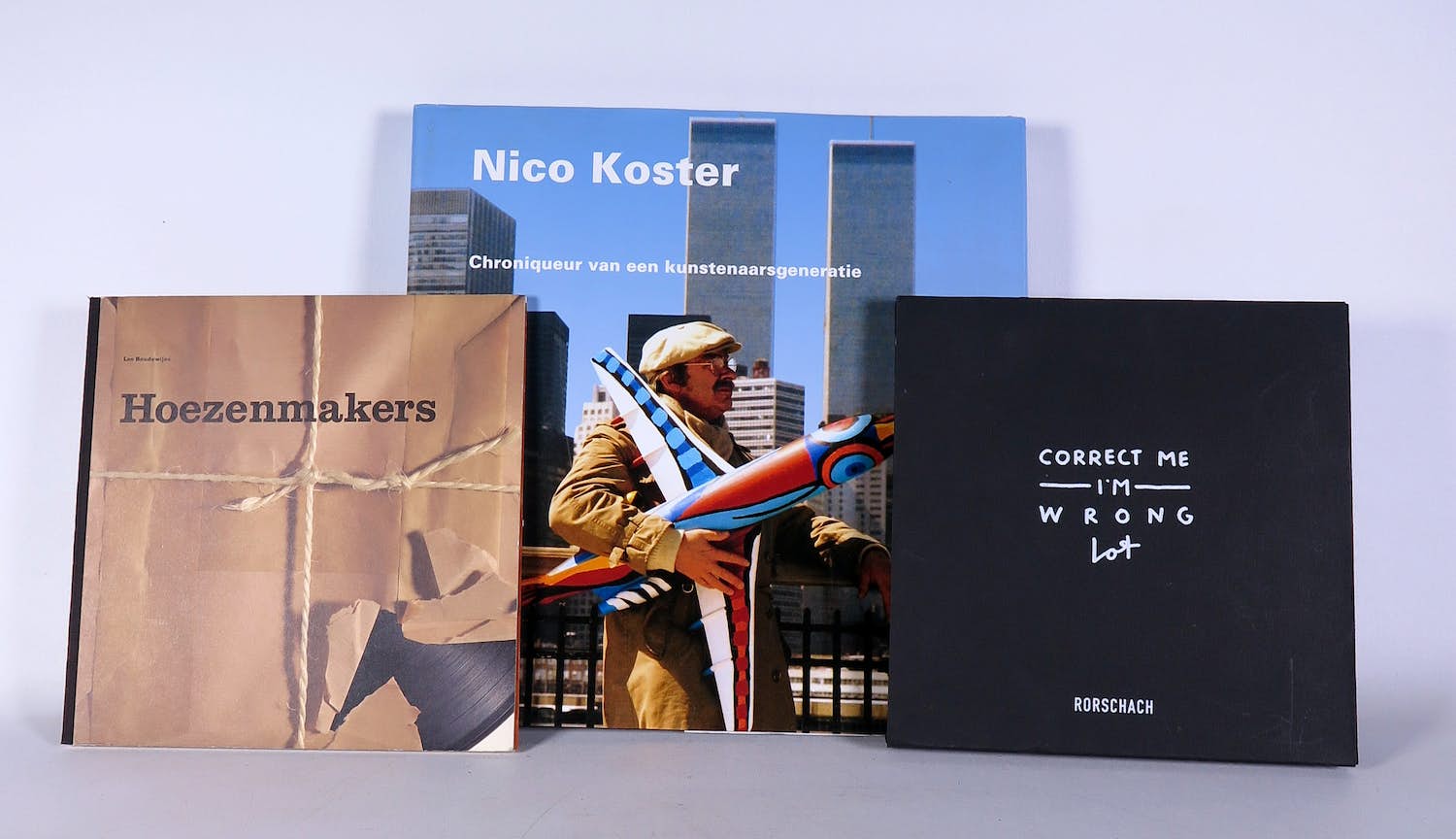 Nico Koster - Chroniqueur van een kunstenaarsgeneratie (gesigneerd) + 2 andere boeken kopen? Bied vanaf 1!