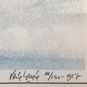 Rene Brone - Bernhard Langer winning the Masters GOLF - USA silkscreen kopen? Bied vanaf 70!