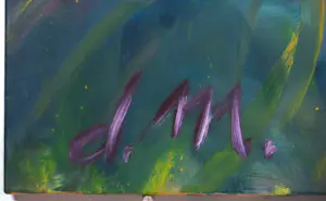 Dietrich Maus - Olieverf op doek, Mit flügelschnecke kopen? Bied vanaf 80!