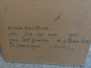 Willem Snitker - Het geweten kopen? Bied vanaf 75!