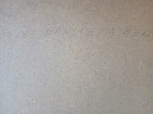 Sjoerd de Vries - compositie met spijkers en touw kopen? Bied vanaf 100!