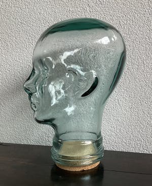 Niet of onleesbaar gesigneerd - GLAZEN KOP uit de jaren ‘70 kopen? Bied vanaf 1!