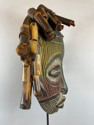 Chokwe - African mask from the Chokwe - Angola. kopen? Bied vanaf 45!