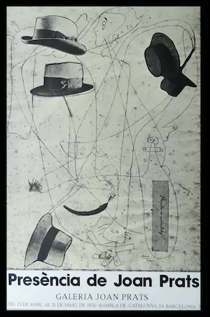 Joan Miro - Affiche Galeria Joan Prats , Barcelona 1976 Offsetlitho kopen? Bied vanaf 55!