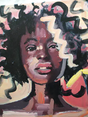 Peter Klashorst - Acrylverf op doek op houten frame , Vrouw – 70 x 100 cm - 2018 kopen? Bied vanaf 300!