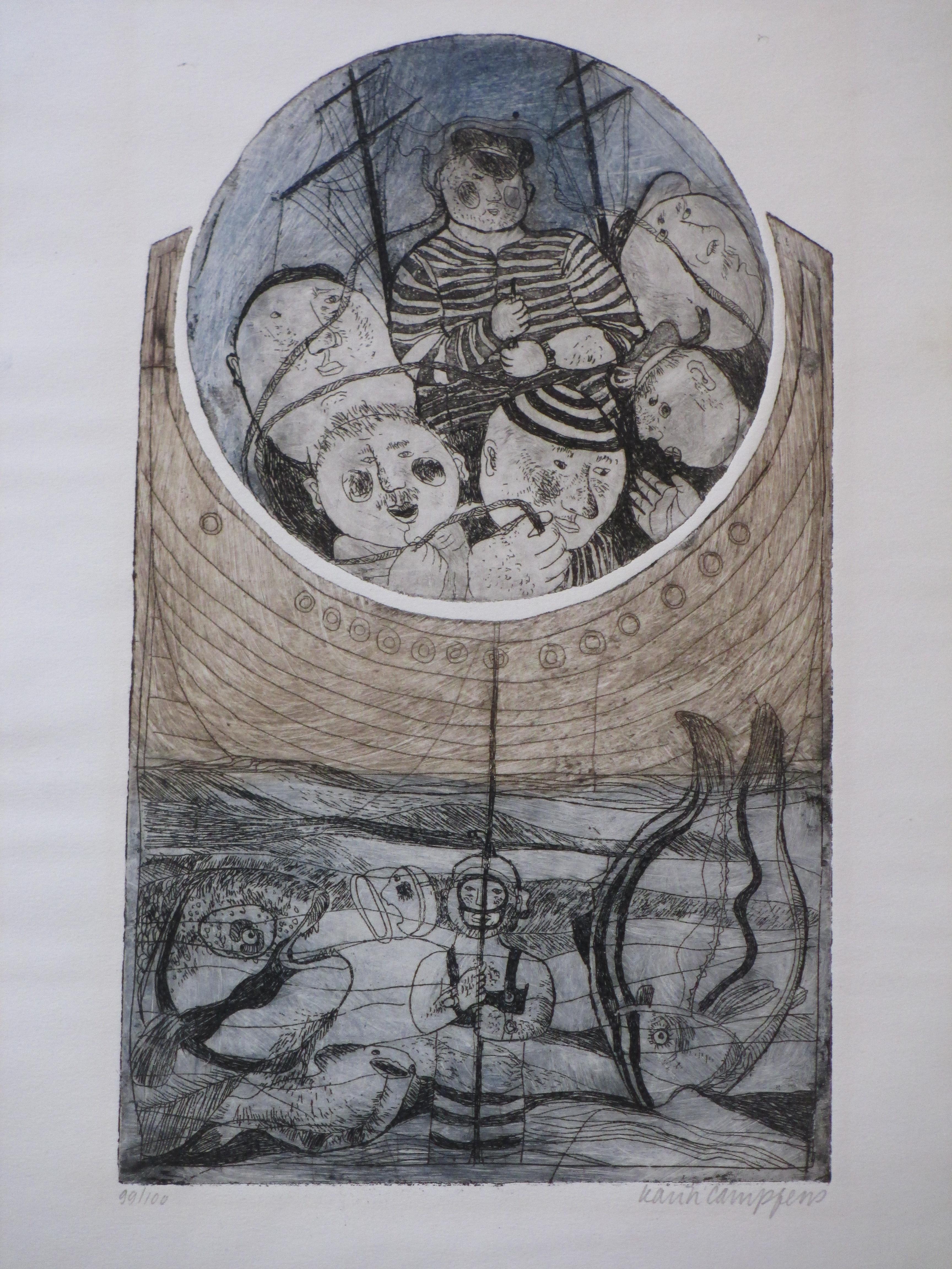 Karin Campfens - Visse(rs)(n)leven - Kleurets kopen? Bied vanaf 35!