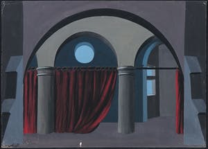 Felix Labisse - Gouache, Château de Goetz kopen? Bied vanaf 1!