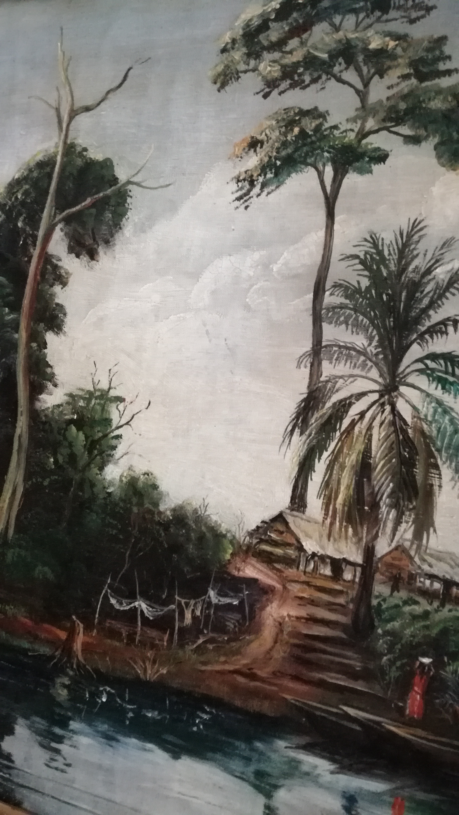 Niet of onleesbaar gesigneerd - Koloniaal landschap kopen? Bied vanaf 1!