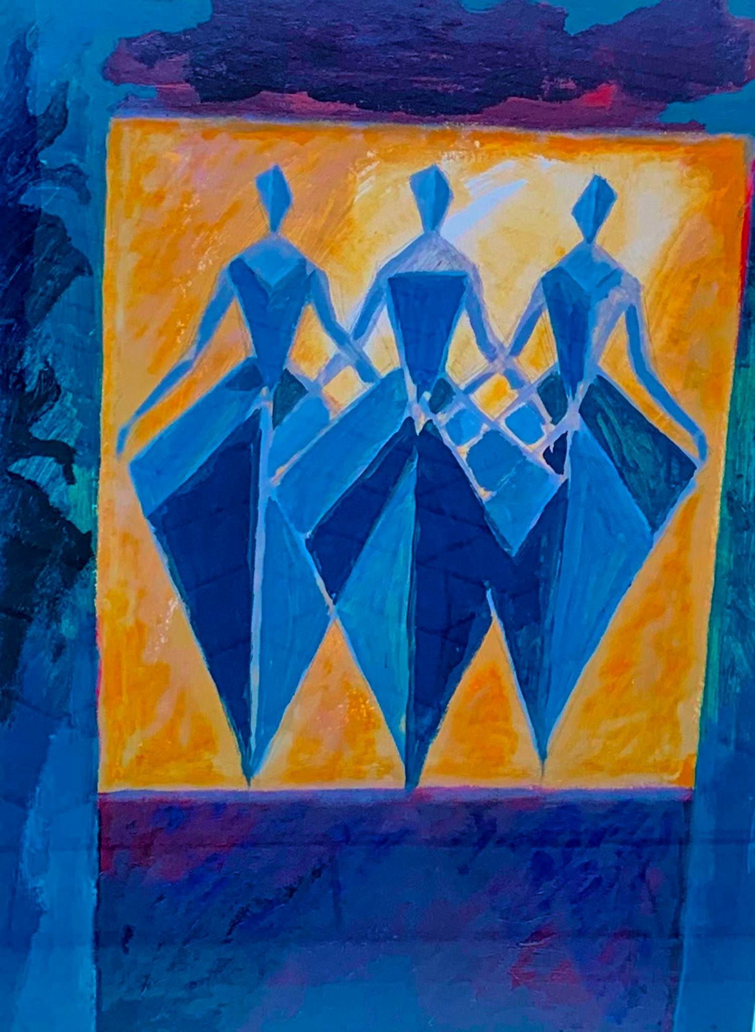 Eric Claus - Ingelijste cristal druk: Servetta(Commedia dell 'arte) - 1999 kopen? Bied vanaf 100!