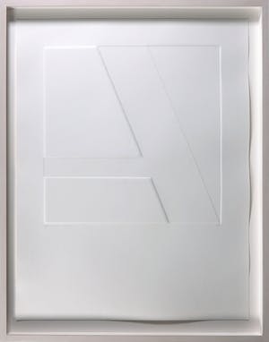 Harry van Kuyk - Reliëfdruk, A (uit het Groot Abecedarium) - Ingelijst kopen? Bied vanaf 150!