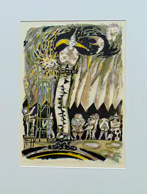 Toon Wegner - Van de maan af gezien ..... verkauft für € 85!
