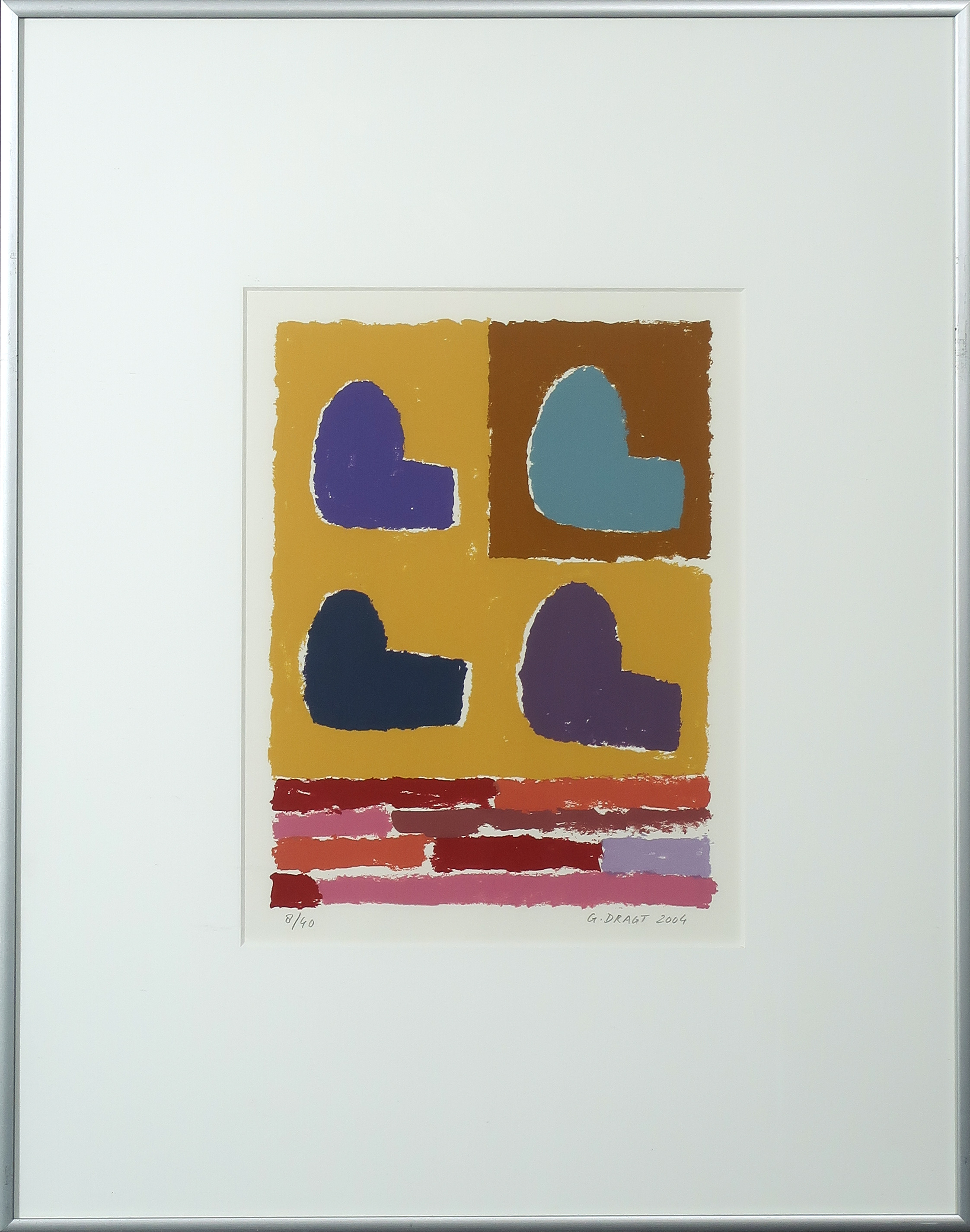 Gijs Dragt - Zeefdruk, Black Box I - Ingelijst kopen? Bied vanaf 1!