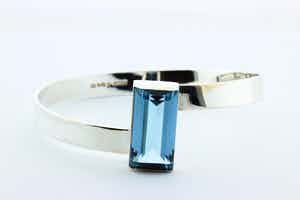 Zilveren design armband uit de 60 er jaren verkocht voor € 170!