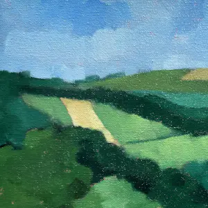 Willem Visser - Eifellandschap (5) kopen? Bied vanaf 80!