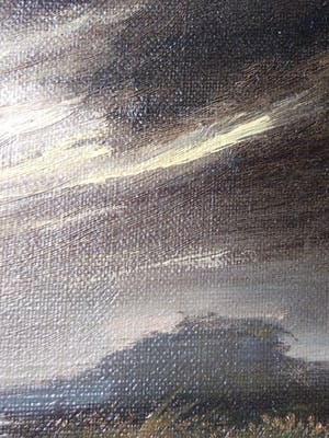 Niet of onleesbaar gesigneerd - Riviergezicht. kopen? Bied vanaf 10!