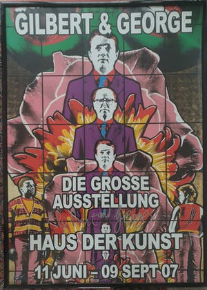 Gilbert & George - Gesigneerde Offset zeefdruk - Ingelijst 122 x 87 cm kopen? Bied vanaf 100!