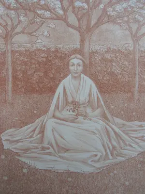 Simon Moulijn - BELOFTE /// LITHO-CHINE COLLÉ VAN SIMON MOULIJN kopen? Bied vanaf 40!