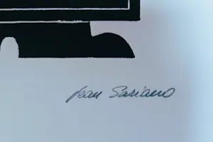 Buy Jean Sariano - " Le Rouge et Le Noir "? Bid from 95!