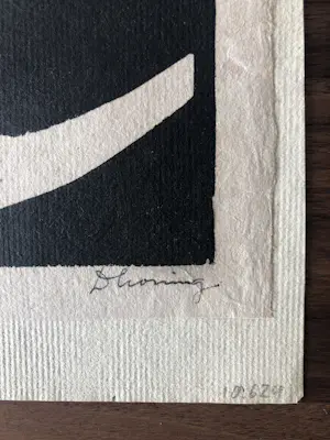 Dirk Koning - Landschap met sloot, boom en boot kopen? Bied vanaf 50!