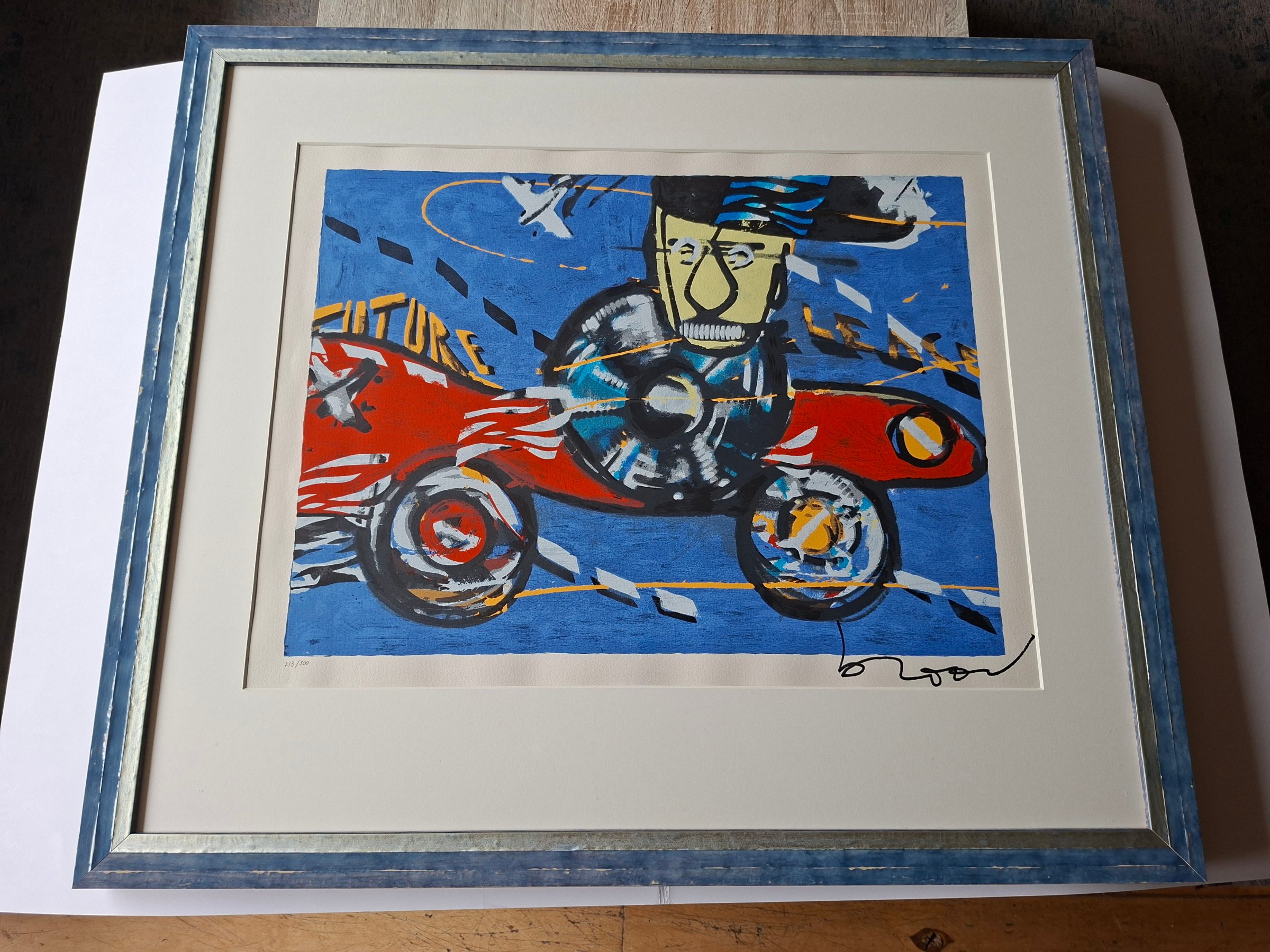 Herman Brood - Zeefdruk, Future lease kopen? Bied vanaf 375!