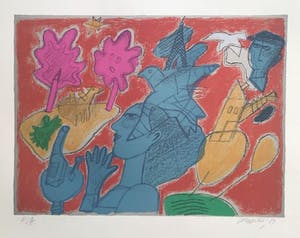 Corneille - ‘Les arbres roses’ kopen? Bied vanaf 165!