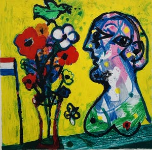 Hans Truijen - Bloemen voor Gea met lijst! kopen? Bied vanaf 120!