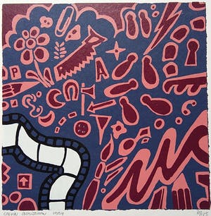 Calvin Christiaan - Zeefdruk 1994 kopen? Bied vanaf 10!