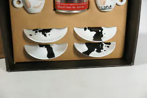 Jannis Kounellis - voor Illy - 4-persoons espresso-set kopen? Bied vanaf 1!