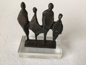 Corry Ammerlaan - 5 beeldjes met plexiglas sokkel. kopen? Bied vanaf 65!