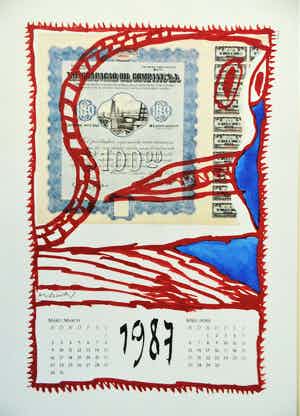 Pierre Alechinsky - effekt-effekte-effekten verkocht voor € 55!