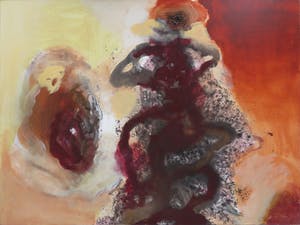 Bert Braam - Acryl op doek, Tweeluik, Zonder titel - Zeer groot! kopen? Bied vanaf 1!