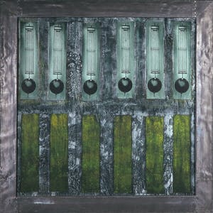 Jan Bollaert - Gemengde techniek op board, Tijdsdilatatie (Zeer Groot) kopen? Bied vanaf 1!