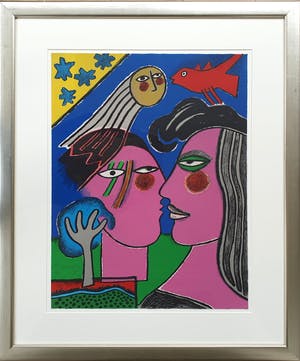 Corneille - Sous le ciel et etoile - Ingelijst kopen? Bied vanaf 280!