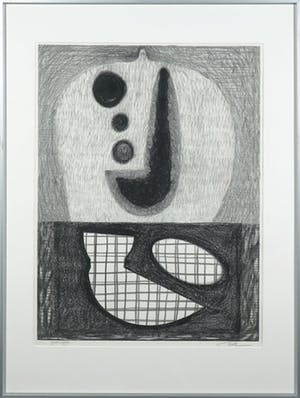 Jan Dekker - Potloodtekening, Zonder titel - Ingelijst kopen? Bied vanaf 20!